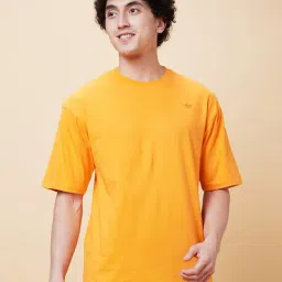 Being Human Orange Regular Fit T-Shirt-picture-27