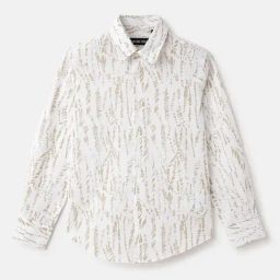 Antony Morato Boys Beige Printed Regular Fit Shirt-picture-17