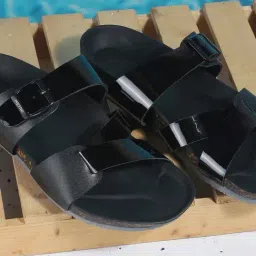 Metro Black Casual Sandals-image-38