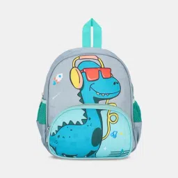Pantaloons Junior Green Fabric Medium Backpack image 2