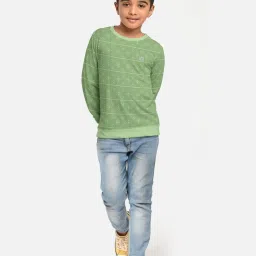 HELLCAT Green & Pink Printed Full Sleeves T-Shirt (Pack Of 2) image 4