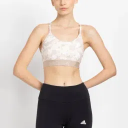 adidas Off-White Printed Training Bra-image-72
