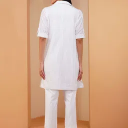 Stitchinc The Magician Cotton Linen Tube Top With Trouser & Jacket image 4