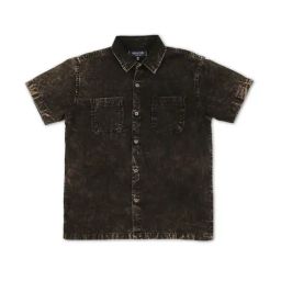 Gini & Jony Kids Brown Solid Shirt-picture-41