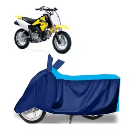 Auto Pearl Two Wheeler Cover for Suzuki DR-Z50 BS6 - Cyan, Blue-picture-23