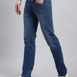 Monte Carlo Blue Cotton Skinny Fit Jeans image 3