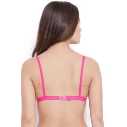 N-Gal Pink & Purple Lace Work Half Coverage Bras - Pack Of 2 image 3