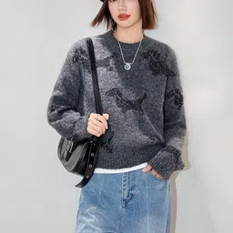 JC Collection Women Printed Pullover image 3