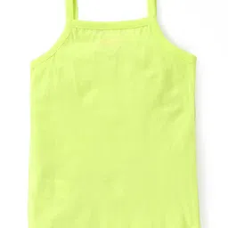 Babyhug 100% Cotton Knit Sleeveless Slip with Floral and Polka Dots Print Pack of 3 - Multicolor image 3