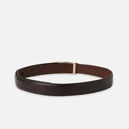 Peter England Men Textured Genuine Leather Formal Belt image 2