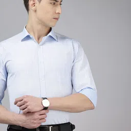 Park Avenue Slim Fit Opaque Formal Shirt-image-78