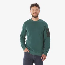 quechua Men’s hiking pullover NH100 - Green image 1