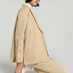 Puma Beige Cotton Blazer image 4