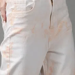 showoffff SHOWOFF White Tie & Dye Mid Rise Jeans image 5