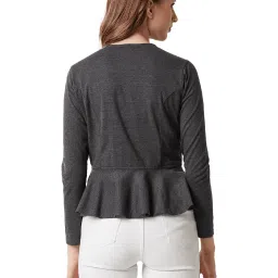 Miss Chase Grey Embellished Jacket image 2