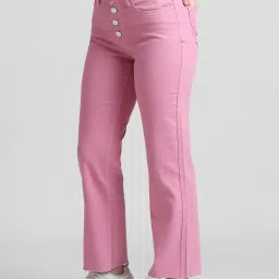Only Pink Cotton  Mid Rise Jeans image 4