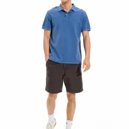 American Eagle Dark Grey Regular Fit Shorts image 4