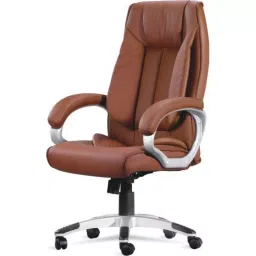 Divano Modular TI72 Brown Leatherite Office Chair (Set of 2) image 2