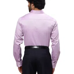 Raymond Purple Slim Fit Shirts image 2