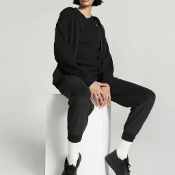 Puma Black High Rise Track Pants image 4