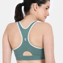 Zelocity by Zivame Green Sports Bra image 2