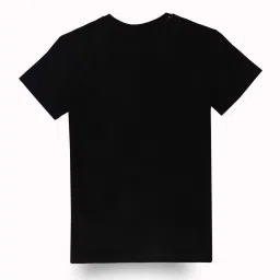Gini & Jony Boys Black Graphic T-Shirts image 2
