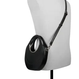 Aldo Black Satchel Handbag image 4