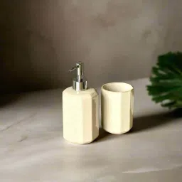 Mason Home Reverie White Polyresin 2-Piece Bathroom Set image 2