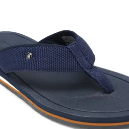 Louis Philippe Men's Navy Thong Sandals image 4