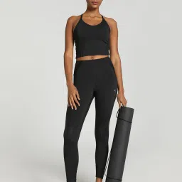 Puma Black Training Crop Top image 4