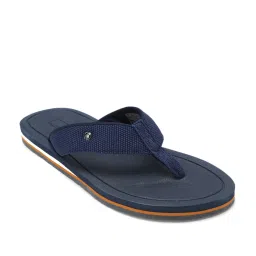 Louis Philippe Men's Navy Thong Sandals image 2