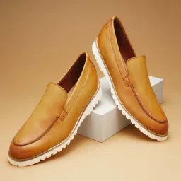 Ruosh Men's Tan Casual Loafers-picture-22