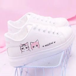 Shoetopia Women's White Sneakers-picture-23