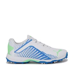 Puma Men's 22 FH White Cricket Shoes image 1