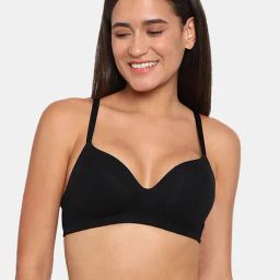 Zivame Anthracite Non Wired Padded T Shirt Bra-picture-15