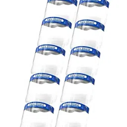 MCP Full Frontal Protection Face Shield - Pack of 10 (Transparent)-picture-14