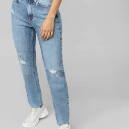 Only Blue Distressed Jeans-image-48