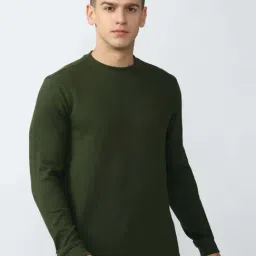 Van Heusen Sport Green  Regular Fit SweatShirt-picture-29