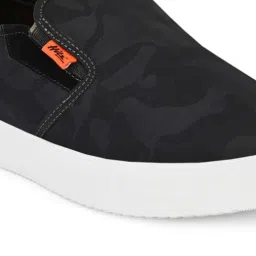 Hitz Men's Black Casual Loafers image 4