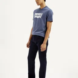 Levi's 505 Navy Regular Fit Jeans image 2