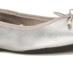 Bata Women's Grey Flat Ballets image 4