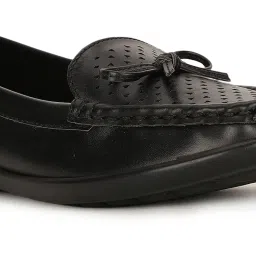 Bata Women's Black Casual Loafers image 4