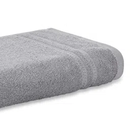 Welspun Quick Dry Grey Cotton 380 GSM Bath Towel image 4