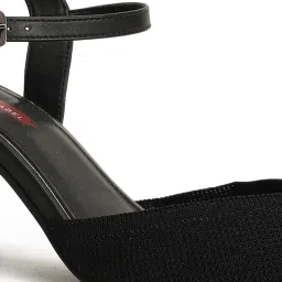 Bata Women's Black Ankle Strap Sandals image 4