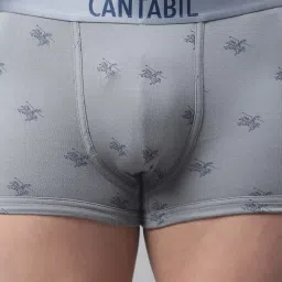Cantabil Grey Printed Trunks- Pack of 3 image 4