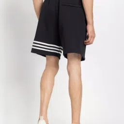Adidas Originals Black Loose Fit Shorts image 2