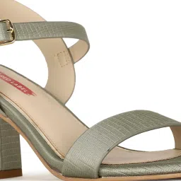 Bata Women's Olive Ankle Strap Sandals image 4