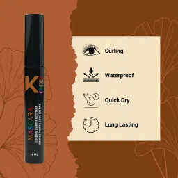 KINDED Curling & Waterproof Mascara Black - 6 ml image 4