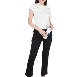 Monte Carlo Black Regular Fit Mid Rise Track Pants image 4