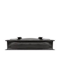 Hidesign Ecom Black Solid Medium Messenger Bag image 4